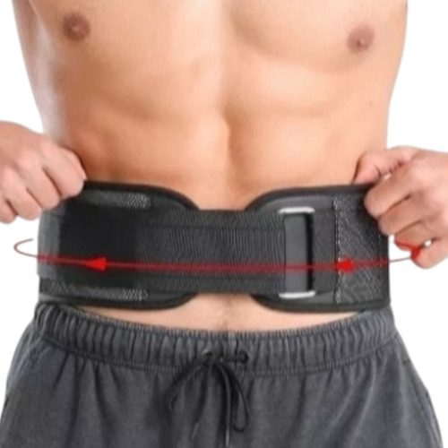 Cinturón Para Levantar Pesas Ajustable, Gimnasio, Fitness