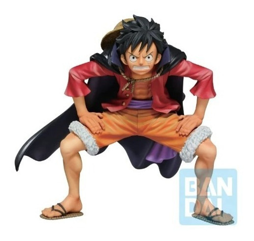 Imagen 1 de 2 de Figura Bandai Ichibansho: One Piece - Monkey D. Luffy 
