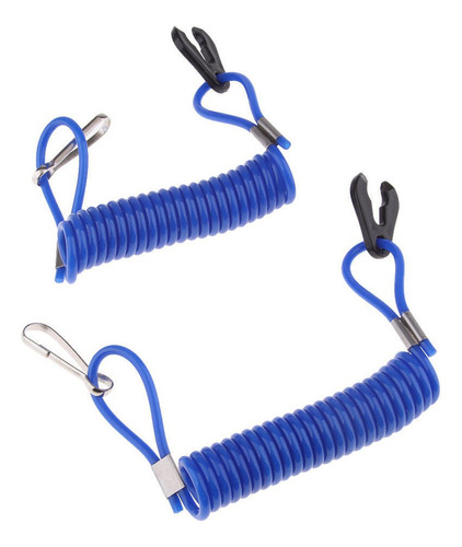 2pcs Lanyard Marine Kill Stop Interruptor De Seguridad L