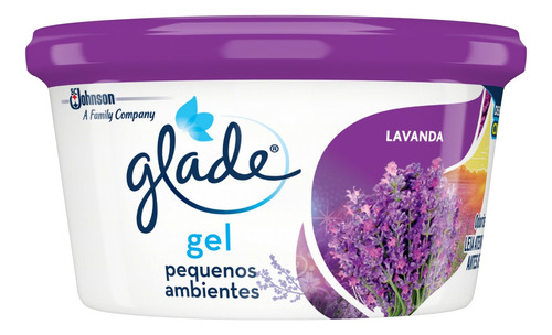 Aromatizante Glade Odorizador de Ambientes em gel lavanda