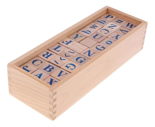 Juguete Montessori De Español Para Desarrollo De Lenguaje