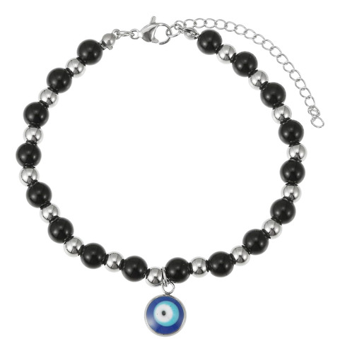 Winssigma Pulsera De La Suerte Con Piedras Preciosas Natural