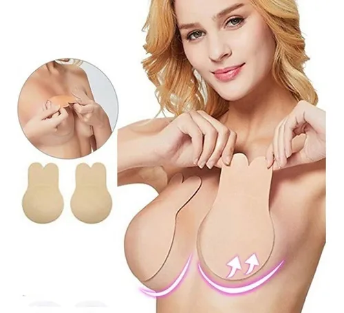 Levantador De Busto Brasier Adhesivo Invisible Push Up