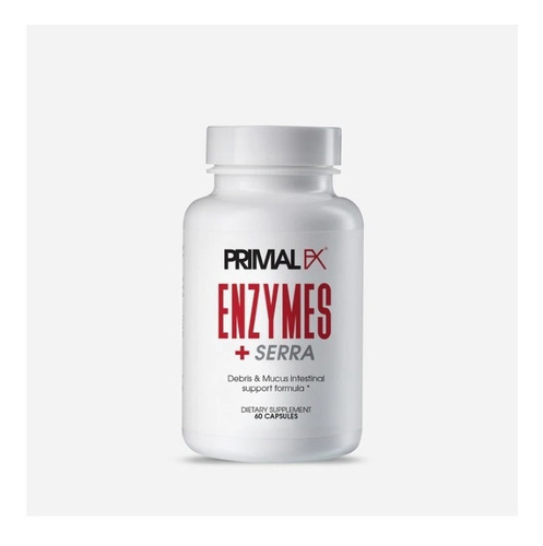 Primal Fx I Enzymes + Serra I 60 Capsule I Dr Ludwig Johnson