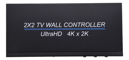 Controlador De Pared Bt14 Ultra Hd 4k X 2k 2x2 Hdmi Para Tv