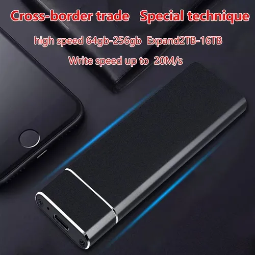 Disco Duro De Almacenamiento Portátil Ssd Externo De 128tb