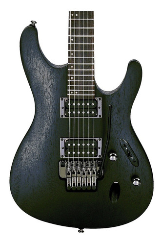 Ibanez S520-wk Guitarra Electrica Negro Veteado Floyd Rose 