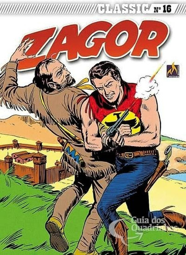 Zagor Classic 16, De Bonelli. Editora Mythos, Capa Mole Em Português, 2023