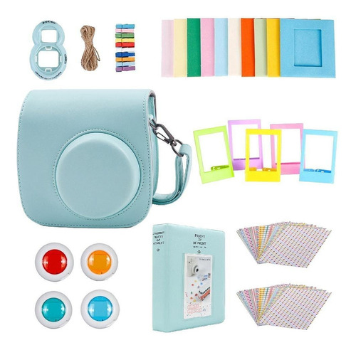 9 En 1 Accesorios En Caja Compatible Con Instax Mini 8 / 8s