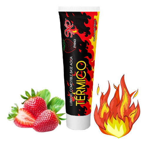 Lubricante Comestible Vainilla-caramelo & Termico Hot Fresa Vainilla Caramelo / Fresa
