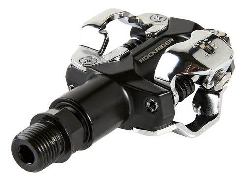 Pedales Mtb 520 Negro Automáticos Rockrider