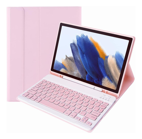 Lrufodya Galaxy Tab A8 10.5 Pulgadas 2022 Funda Con Teclado,