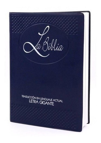 Biblia Tla Letra Gigante Azul