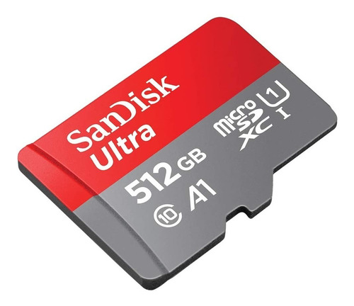 Sandisk Memoria Micro Sd Ultra A1 512 Gb 100mbps 1080p