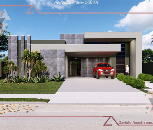 Imagem 2 de 24 de Casa Nova Shamballa Iii, Atibaia Condomínio Com Portaria, Rondas E Área De Lazer... - Ca01424 - 69743865