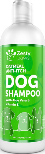 Zesty Patas Anti Picazón Perro De Piel Y Pelo Lavado Con