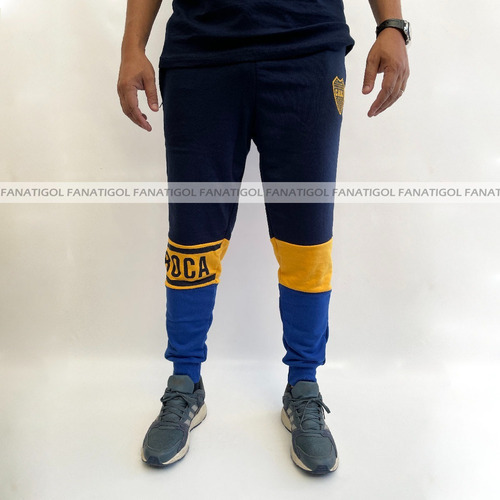 Imagen 3 de 10 de Pantalón Jogging Deportivo Boca Juniors Con Licencia Oficial