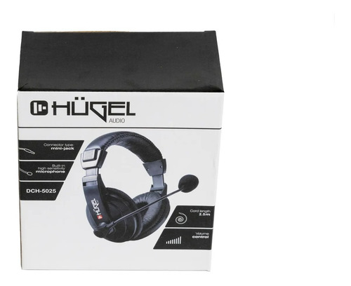 Imagen 5 de 6 de Auriculares Gamer Multimedia Con Microfono Hügel Dch 5025