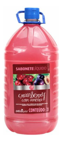 Sabonete Liquído Detagold Granberry Com Ameixa 2l