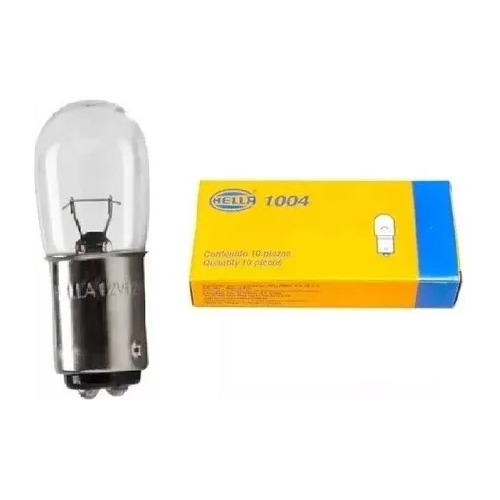 Foco Hella 1004 2 Polos Patas Parejas 10 Focos 12 W 1004 Hel