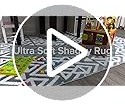 Alfombra Ultra Suave De Espuma Viscoelástica Rosa 90x150 Cm