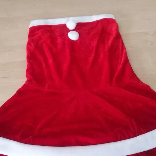 Traje De Traje De Papá Noel Para Mujer, Ropa S Manga Larga