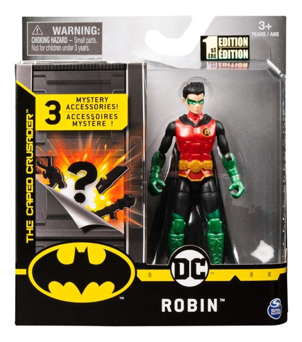 Figura Articulada 10cm - Guardian Robin Dc - Premium