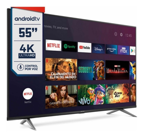 Smart Tv 55 Pulgadas 4k Ultra Hd Cdh-le554ksmart21 F Hitachi