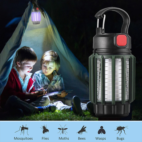 Perfecto Lámpara Led Antimoscas Tipo C Recargable De 800