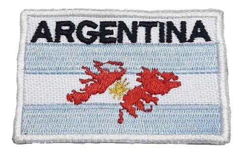 Escudo Parche Bordados Banderas Grandes Argentina C/malvinas