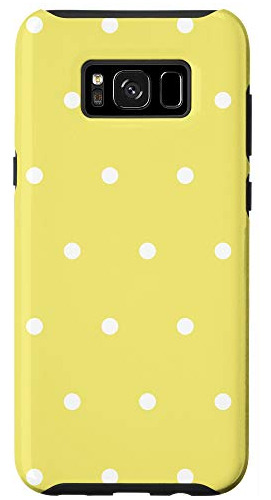 Funda Para Galaxy S8+ Amarillo And Blanco Plastico-02