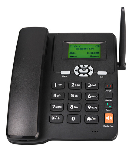 Reloj De Llamadas Telefónicas Telephone 2g Con Casa Inalámbr