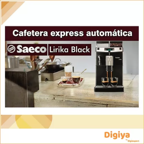 Cafetera Automática Saeco Lirika Black