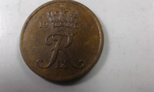 Moneda De 5 Ore Dinamarca 1961 V.f.