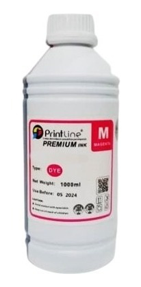 Tinta Hp/canon  Printline 1 Litro Color Magenta 