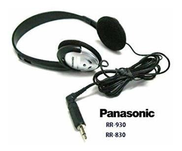 Reemplazo Panasonic Auriculares Para Rr-930 Y Rr-830 Y Son