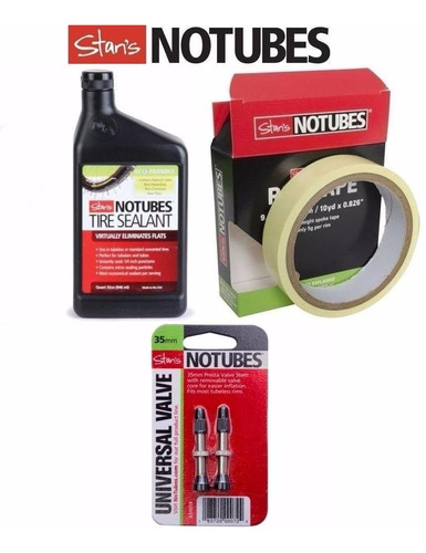 Kit Tubeless Stan's Notubes Aro 29 27,5 26 9mt 946ml