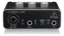 Comprar Behringer Um2 Interface Audio Usb 2x2 Portable Envio Gratis