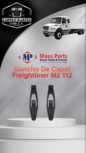Gancho De Capot Freightliner M2 112