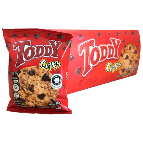 Galletas Chips Toddy 24gr 4 Unds