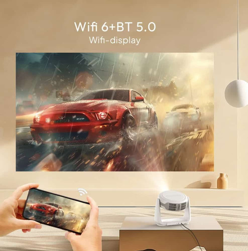 Projetor Inteligente Vevshao A10 Com Resolução 4k E Wifi 5g