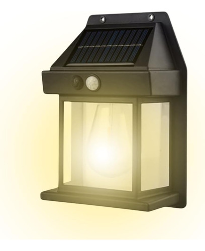 Luminária Energia Solar Andarela Com Sensor De Presença Led