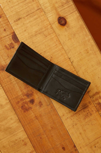 Imagen 3 de 7 de Billetera Hombre Cuero Penguin Solid Wallet Negro