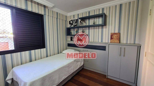 Imagem 13 de 24 de Apartamento Com 3 Dormitórios À Venda, 115 M² Por R$ 450.000 - São Dimas - Piracicaba/sp - Ap3320