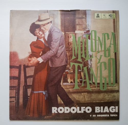Lp Rodolfo Biagi - Milonga Y Tango. J 