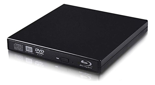 Dvd Blu Ray Externa Usb 2.0 Portatil Bd Cd Player Rom Rw Pc