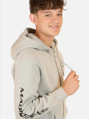 Poleron Fz Mood Gris Infantil Maui And Sons
