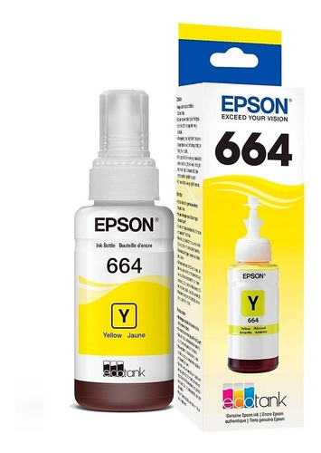 Botella Epson 664 Original Impreso L355 L365 L380 L395 L455