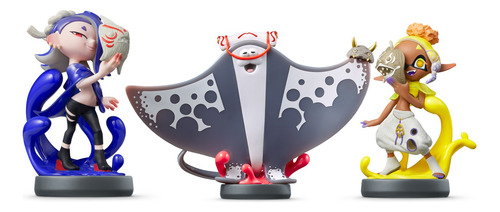 Splatoon 3 Triple Pack: Shiver, Big Man And Frye Amiibo