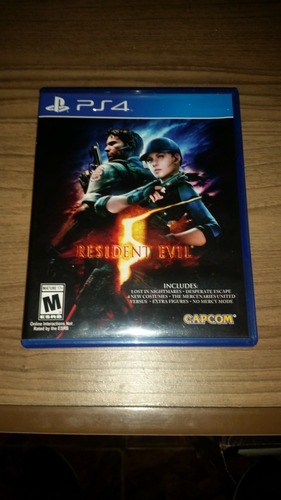 Juego De Ps4 Resident Evil 5